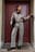 Wide Mid Waist Suit Pants