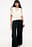 Pantalón ancho de corte envolvente