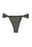 Drapert bikinitruse med vide stropper