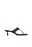 weite Wildleder-Heels mit T-Riemen