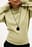 Wool Blend Balloon Sleeve Knitted Sweater