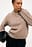 Pullover aus Wollmischung mit Zopfmuster