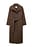 Wool Blend High Neck Coat