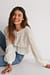 Structured Blouse Offwhite Na Kd