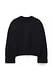 Offwhite Folded Sleeve Knitted Sweater