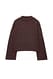 Offwhite Folded Sleeve Knitted Sweater