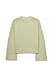 Offwhite Folded Sleeve Knitted Sweater