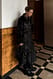 Dark Brown Kunstpelzmantel