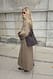 Brown weiche Wildleder-Tasche