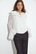 White Bluse mit großem Kragen