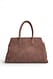 Brown große Wildleder-Tote Bag