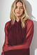 Red Bluse mit Schleife am Ausschnitt