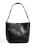 Dark Brown Stofftasche mit Schnalle