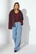 Grey Melange Bouclé-Jacke mit Reißverschluss