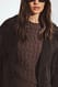Offwhite Cable-Strickpullover