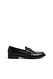 Black Croc Loafers
