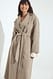 Dark Grey Double faced wool blend coat