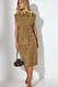 Beige Weste aus Kunst-Wildleder