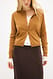 Camel Strickjacke aus Feinstrick