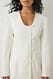 Camel taillierter Blazer mit Rundhalsausschnitt