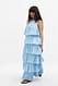 Light Blue Maxikleid mit Volant