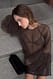 Khaki Bluse mit Volantärmeln