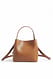 Black Handtasche mit Faltendetail