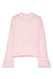 Mid Grey Folded Sleeve Knitted Sweater