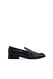 Black Loafer mit Raffung