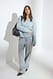 Mid Grey Strickjacke aus Alpaka-Mix