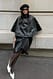 Black weiter PU-Cape