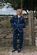 Blue Jeans mit Spitzendetails