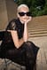 Black Midirock aus Spitze