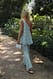 Light Blue Spitzenhose