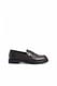 Brown Leder-Slipper