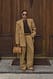 Black Maxi-Oversize-Blazer mit doppelter Knopfleiste
