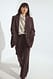 Grey Maxi-Blazer in Übergröße