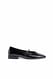 Black Ballerinas mit kleinem Absatz