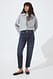 Light Blue Mom Jeans mit hoher Taille