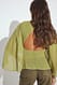Green Cape-Top mit offenem Rücken