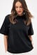 White Oversize-T-Shirt aus schwerer Baumwolle
