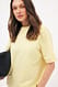 White Oversize-T-Shirt aus schwerer Baumwolle