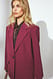 Black Oversize Maxi-Blazer mit einem Knopf