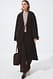 Black Oversize-Trenchcoat