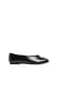 Black Ballerinas mit abgerundeter Form