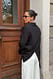 Brown Oversize-Blazer mit offenem Rücken