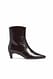 Brown Ankle-Boots mit Naht-Detail