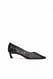 Black Pumps aus Mesh mit Pailletten