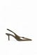 Khaki Slingback-Pumps