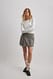 Check Kleinkarierter Faltenminirock